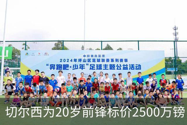切尔西为20岁前锋标价2500万镑，引进时仅花600万